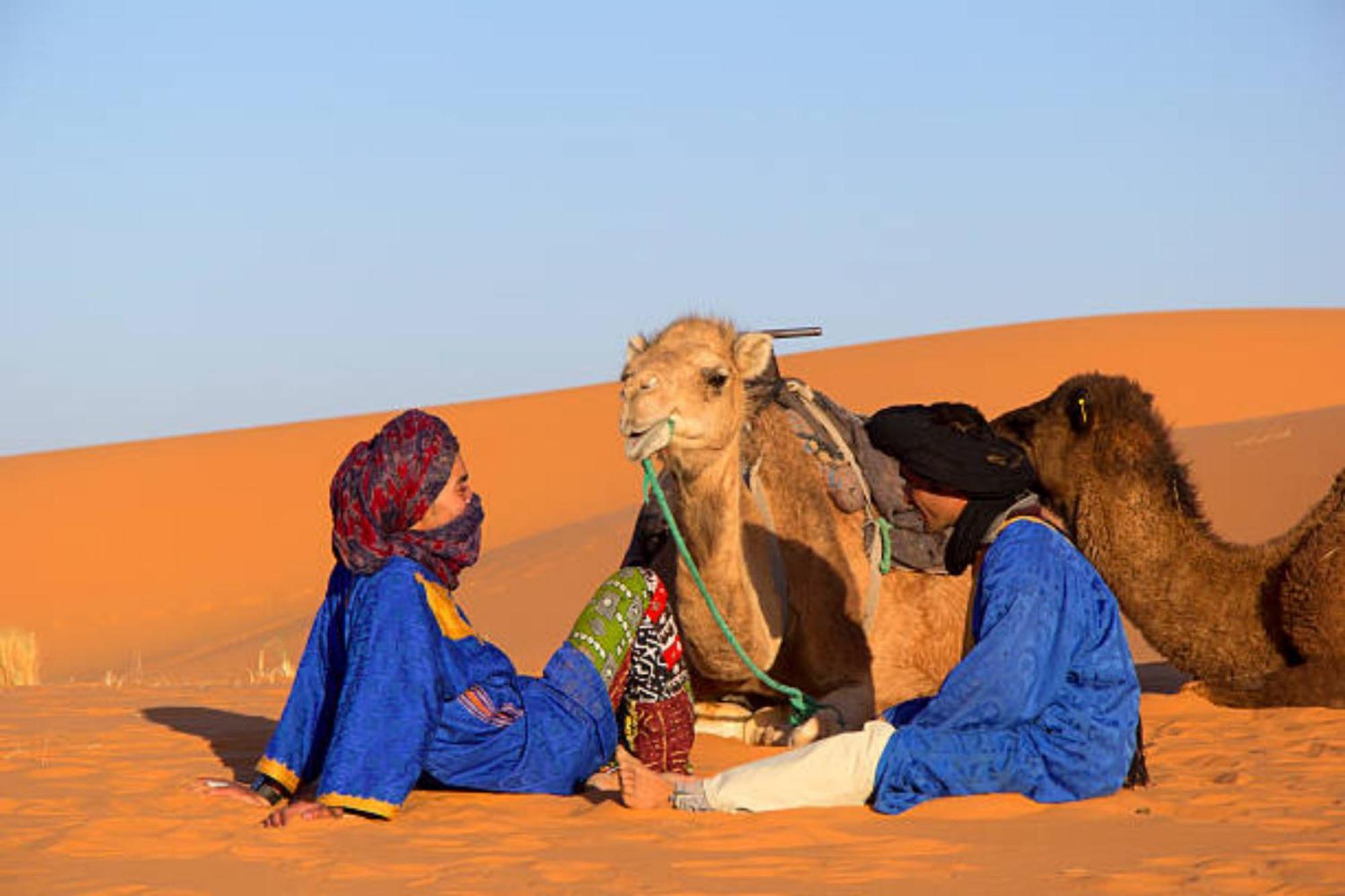 Desert Berber Fire Camp Merzouga Bagian luar foto