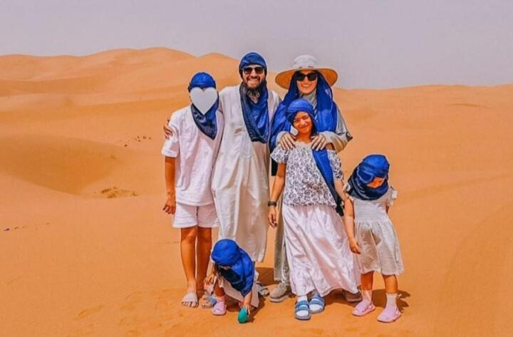 Desert Berber Fire Camp Merzouga Bagian luar foto